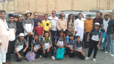 Firozabad's Under-14 cricket team left for Bareilly